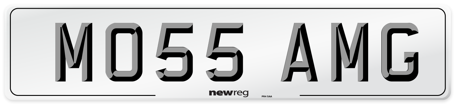 MO55 AMG Number Plate from New Reg